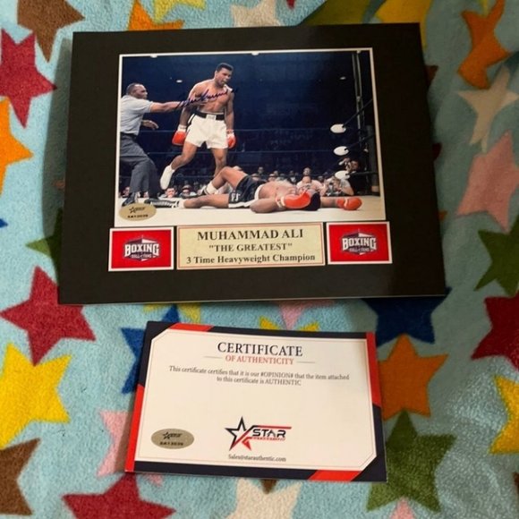 Muhammad Ali autographed photo - Picture 1 of 1